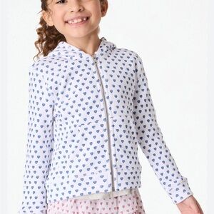 Roller Rabbit Hooded Sweatshirt Harlie Hoodie Hearts -12